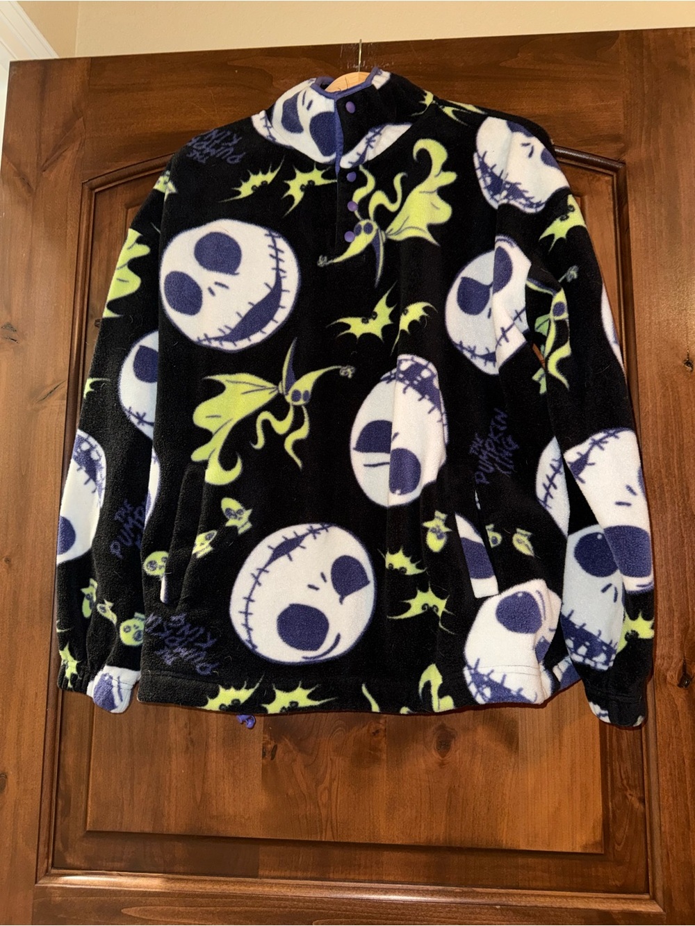 Disney Tim Burton’s The Nightmare Before Christmas Fleece Pullover